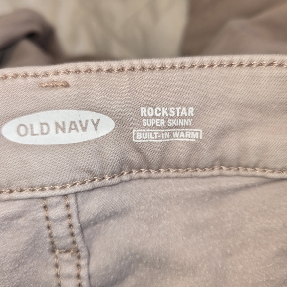 Old navy Mauve rockstar Super Skinny jeans, Size 14 - Picture 4 of 5